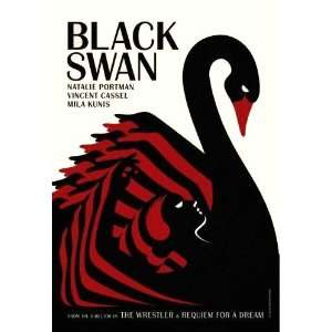 Black Swan Movie Poster Portman #01 24x36in