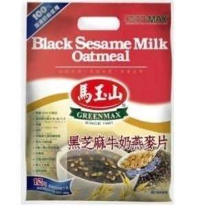 Greenmax   Black Sesame Milk Oatmeal (Pack of 1)  Grocery 