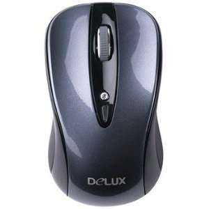   Delux M483gb Wireless Mouse Fluorescent Black