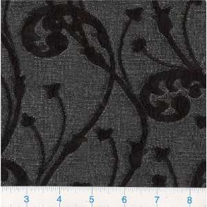  58 Wide Slinky MatlassÃ© Nouveau Black & White Fabric 