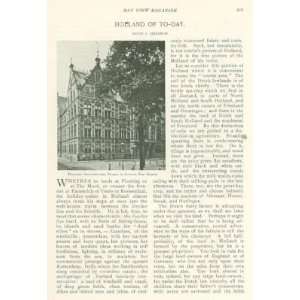  19oo Holland of Today The Hague Haarlem illustrated 