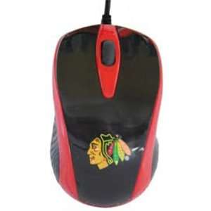   Optical Wired Mouse Chicago Blackhawks NEW IN Packaging Electronics