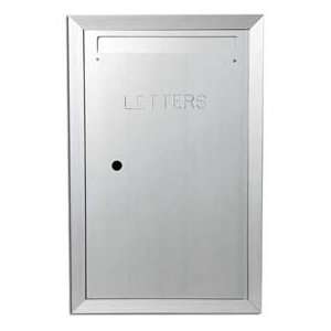 Recessed 130 Series Mail Collection Box, Anodized Aluminum 
