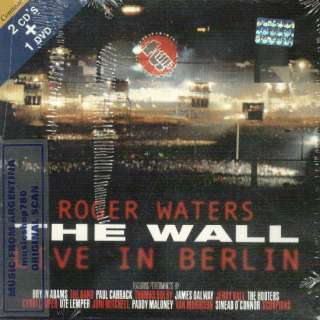 CD + DVD SET ROGER WATERS THE WALL LIVE IN BERLIN SEALED NEW  