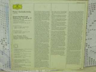TCHAIKOVSKY PIANO CONCERTO #1 Karajan / Berman (DG)  