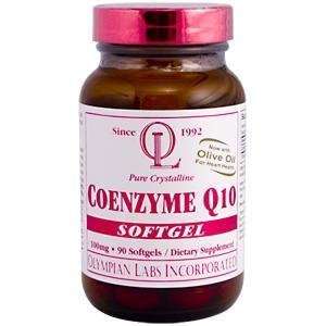  Olympian Labs Coenzyme Q10 (100mg) 90 Softgels Health 