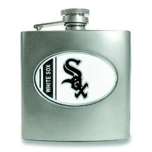  MLB Chicago White Sox Stainless Steel Hip Flask 6oz 