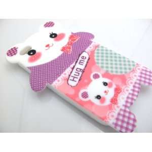 BEAR Soft Silicone Skin Cover Case for Apple iPhone 4 / 4S [In Twisted 