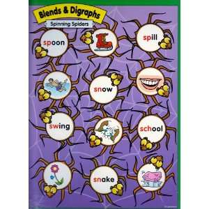  Blends and Digraphs (Spinning Spiders) Game Everything 