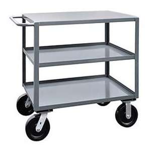  Three Shelf Service Cart 4800 Lbs Capacity   24 X 36 