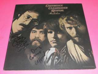 CREEDENCE CLEARWATER REV CCR X2 DOUG CLIFF SIGNED LP  