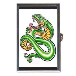 Snake Monster Tattoo Scary Coin, Mint or Pill Box Made in USA 