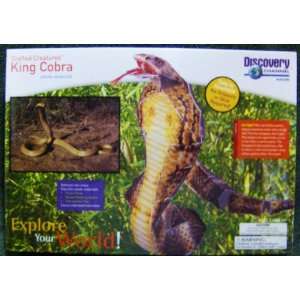 The Discovery Channel Crafted Creatures King Cobra Plastic 