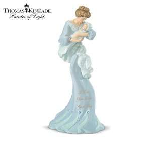 Thomas Kinkade I Love You More Each Day Mother And Child Figurine by 