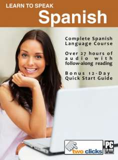 LEARN TO SPEAK SPANISH Language Course CD/ROM w/ Audio  
