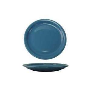 International Tableware, Inc. Cancun Light Blue Narrow Rim Plate 6 1/2