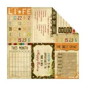  Simple Stories Life Documented Double Sided Elements 12 