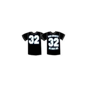  HE HATE ME Jersey Front and Back T Shirt Black  Sports 