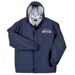  Reebok Buffalo Bills Navy Blue Legacy Full Zip Hoodie 