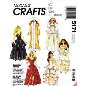   5171 Sewing Pattern Barbie Doll Fashion Clothes Arts, Crafts & Sewing