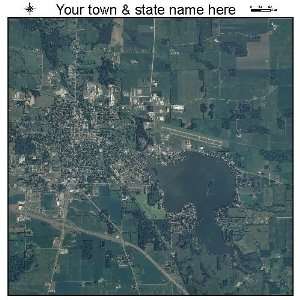  Aerial Photography Map of Rochester, Indiana 2010 IN 