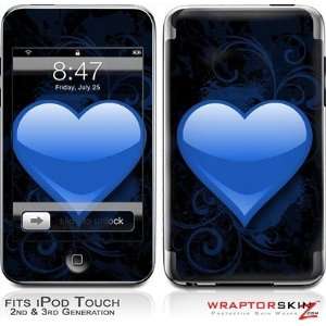   Screen Protector Kit   Glass Heart Grunge Blue  Players