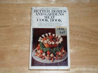 Better Homes and Gardens Meat Cookbook 1969 9780696004803  