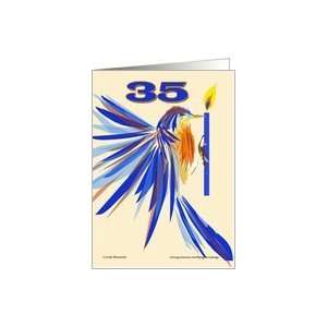  Bluebird Birthday 35th Card Toys & Games