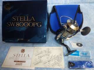   Shimano Stella SW8000PG Excellent condition in Box from Japan  