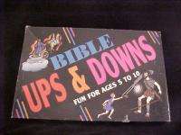 1994 Standard Pub. Bible Ups & Downs Board Game 100% Complete MINT 