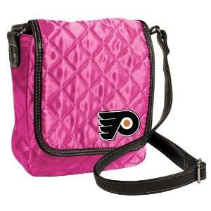  NHL Philadelphia Flyers Pink Quilted Purse Sports 