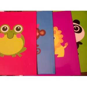   Glitter Animal Folders (Panda, Lion, Frog, Monkey)