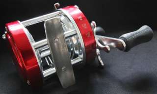   Hand 3 ball bearings high speed Baitcasting Reel 5.21 CL40 Red  