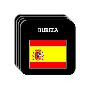  Spain [Espana]   BURELA Set of 4 Mini Mousepad Coasters 