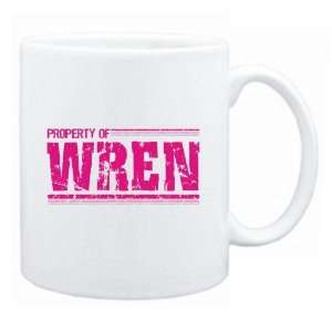  New  Property Of Wren Retro  Mug Name