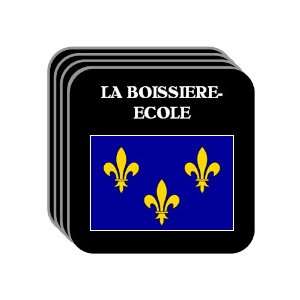 Ile de France   LA BOISSIERE ECOLE Set of 4 Mini Mousepad Coasters
