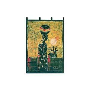  Palm Wine Seller, wall hanging