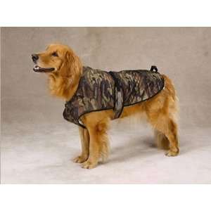  Camo Lined ALL WEATHER Dog Jacket Hunting Coat LARGE 