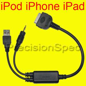 BMW MINI iPOD iPHONE 3G 3Gs 4G CABLE ADAPTER USB AUX  