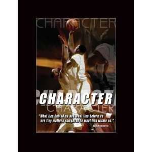  Basketball Motivational Poster Character 