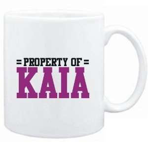    Mug White  Property of Kaia  Female Names