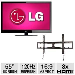  LG 55 Class LED HDTV Bundle Electronics