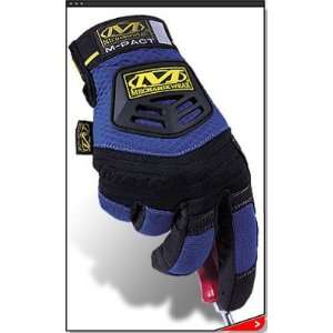  Mechanix Wear (MMP 03 012) MPACT Mechanix Wear Gloves BLUE 