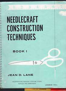 1971 NEEDLECRAFT Fashion CONSTRUCTION TECHNIQUES  