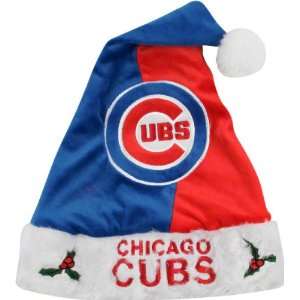  Chicago Cubs Colorblock Santa Hat