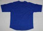   mlb genuine merchandise chicago cubs sew team name t shirt royal blue