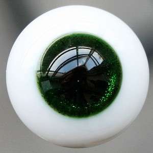 10mm Dark Green For BJD Doll Dollfie Glass Eyes Outfit  