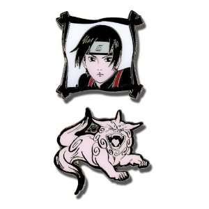  Naruto Shippuden Sai & Imitation Beast Anime Pin Set 