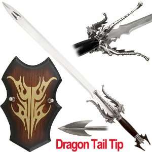 Dragon Lord Sword   Stainless with dragon guards  Sports 