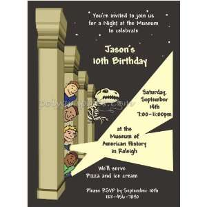  Night At The Museum Party Invitations Toys & Games